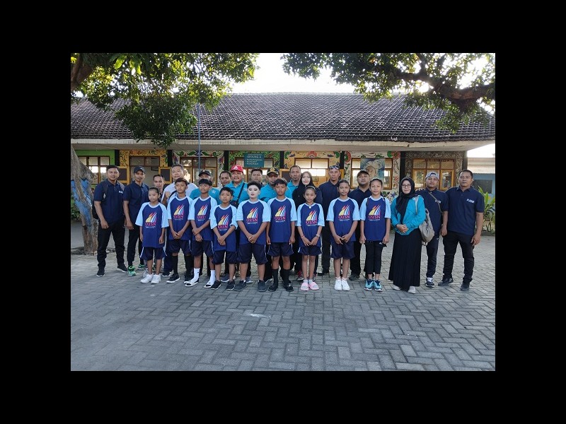 Salah satu murid SDN 1 Sumberejo mewakili kecamatan banyuputih mengikuti lomba O2SN kategori karate putri tingkat SD/MI di kabupaten situbondo.