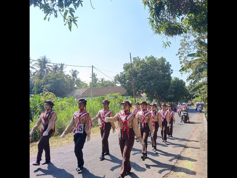 Gerak Jalan Tingkat SD/MI SD Negeri 1 Sumberejo Kecamatan Banyuputih 2025