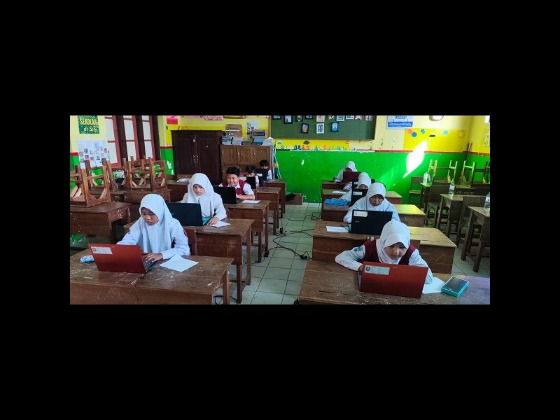 Murid SDN 1 Sumberejo Melaksanakan Ujian ANBK 2025